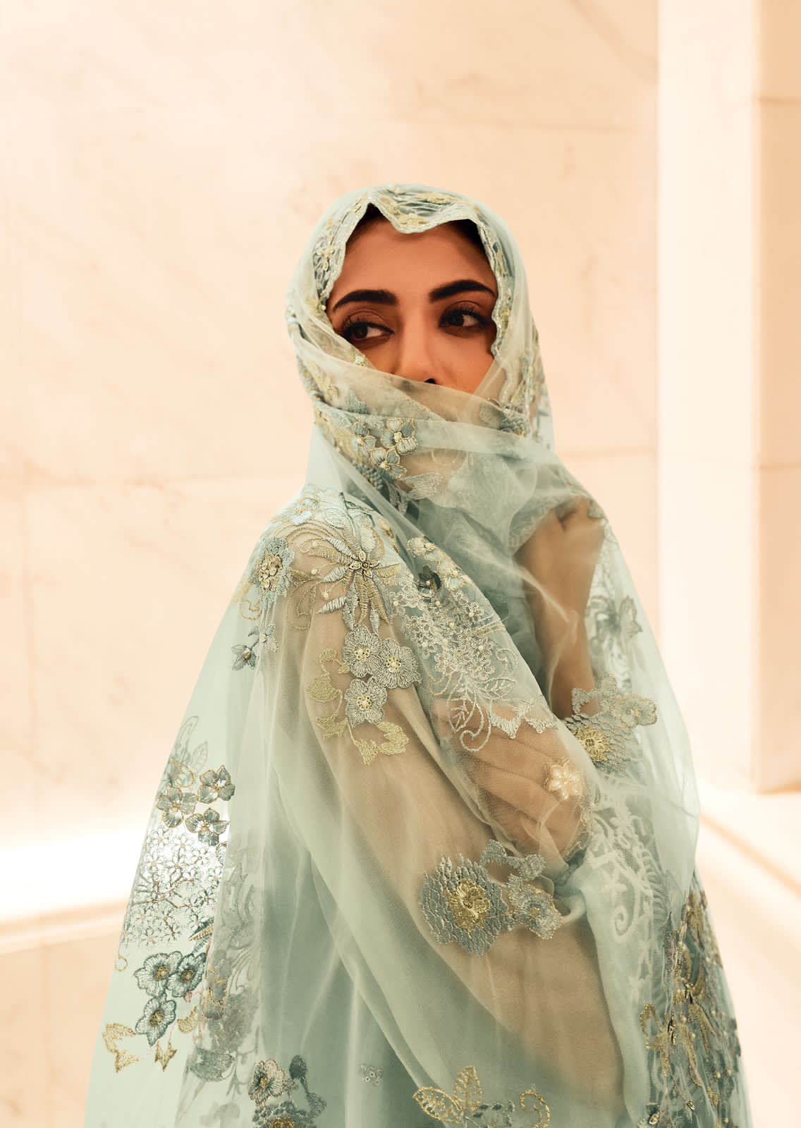 Varsha Softhues Wholesale Viscose Organza With Hand Work Designer Salwar Suits