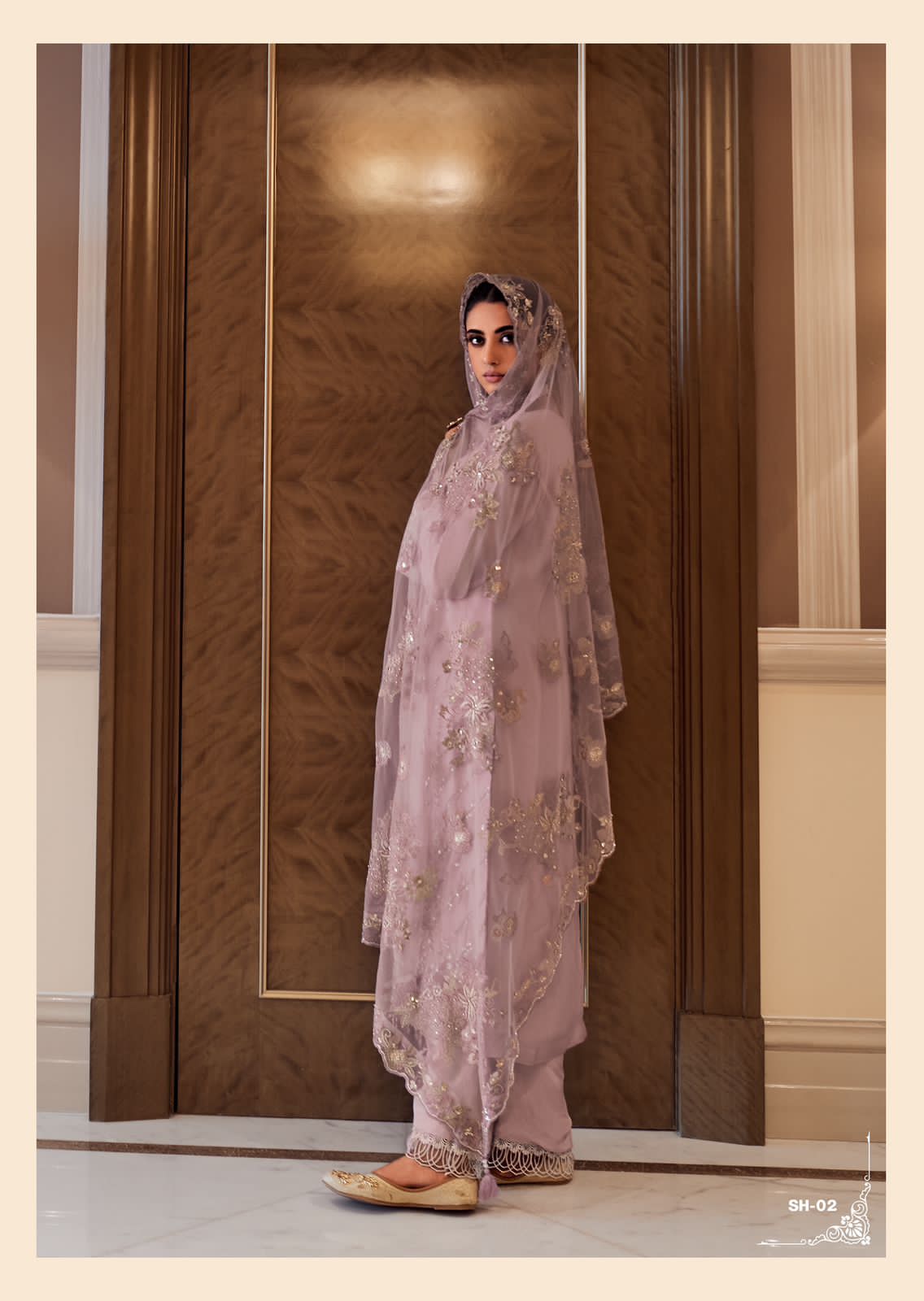 Varsha Softhues Wholesale Viscose Organza With Hand Work Designer Salwar Suits