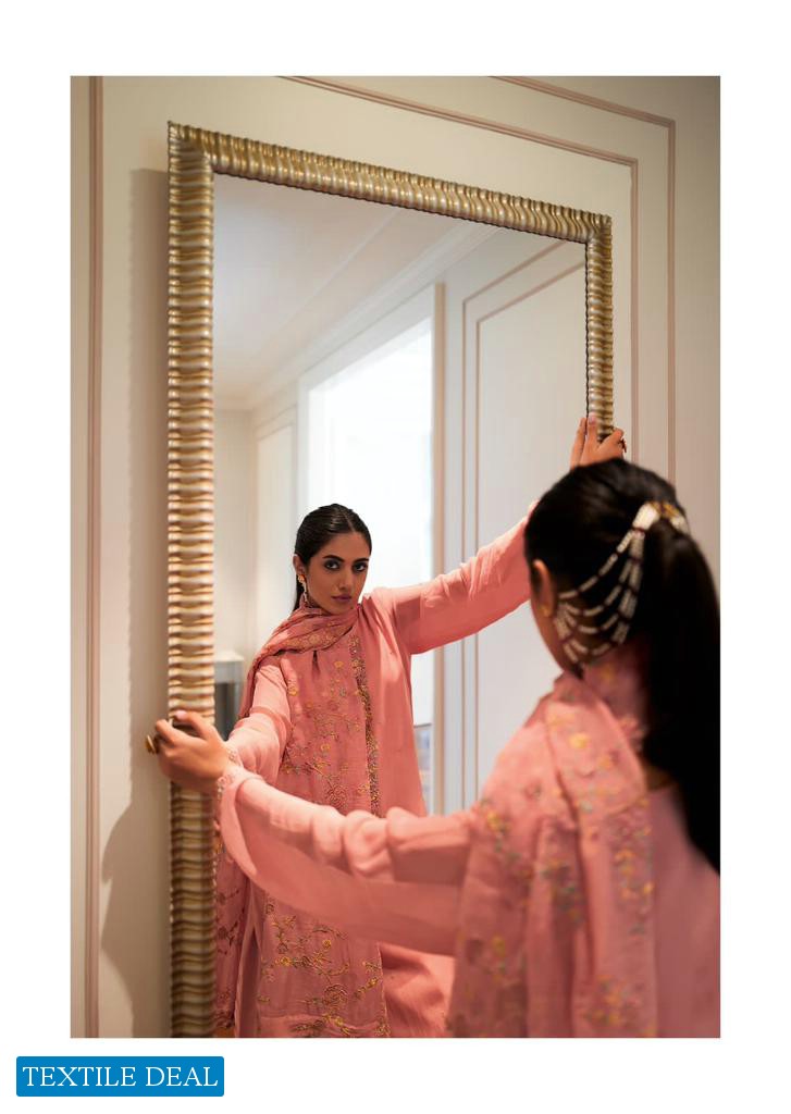 Varsha Morning Glory Wholesale VIscose Organza Embroidered Salwar Suits