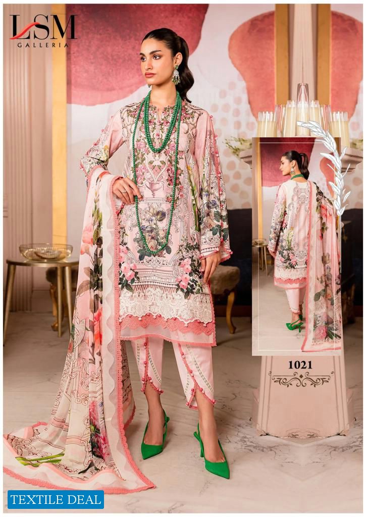 LSM PARIAN DREAM HEAVY LUXURY LAWN COLLECTION VOL 3 WHOLESALE DRESS