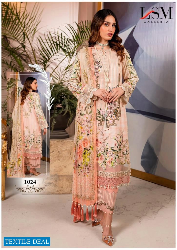 LSM PARIAN DREAM HEAVY LUXURY LAWN COLLECTION VOL 3 WHOLESALE DRESS