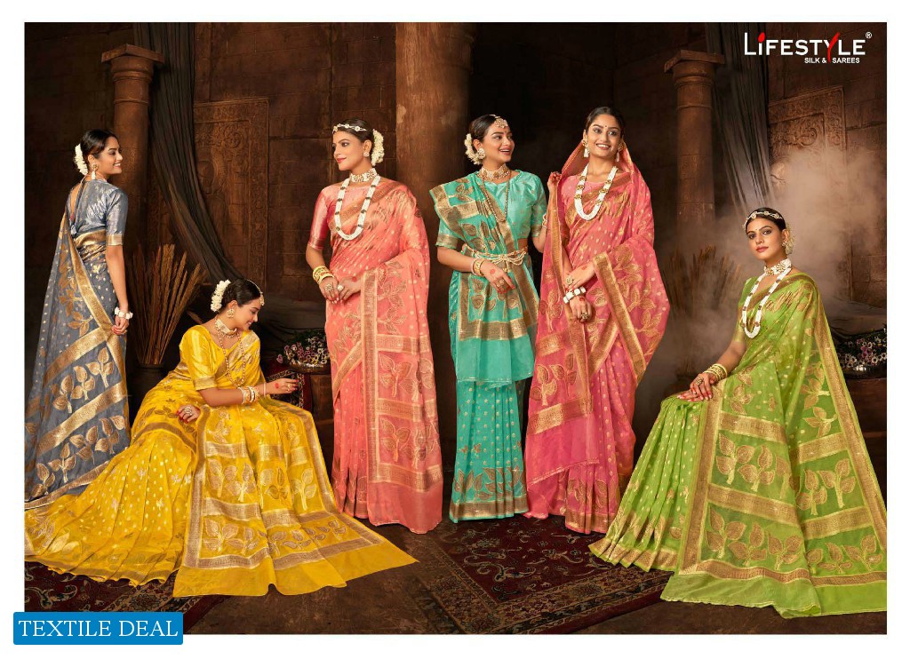 Lifestyle 6008 Wholesale Ethnic Sarees