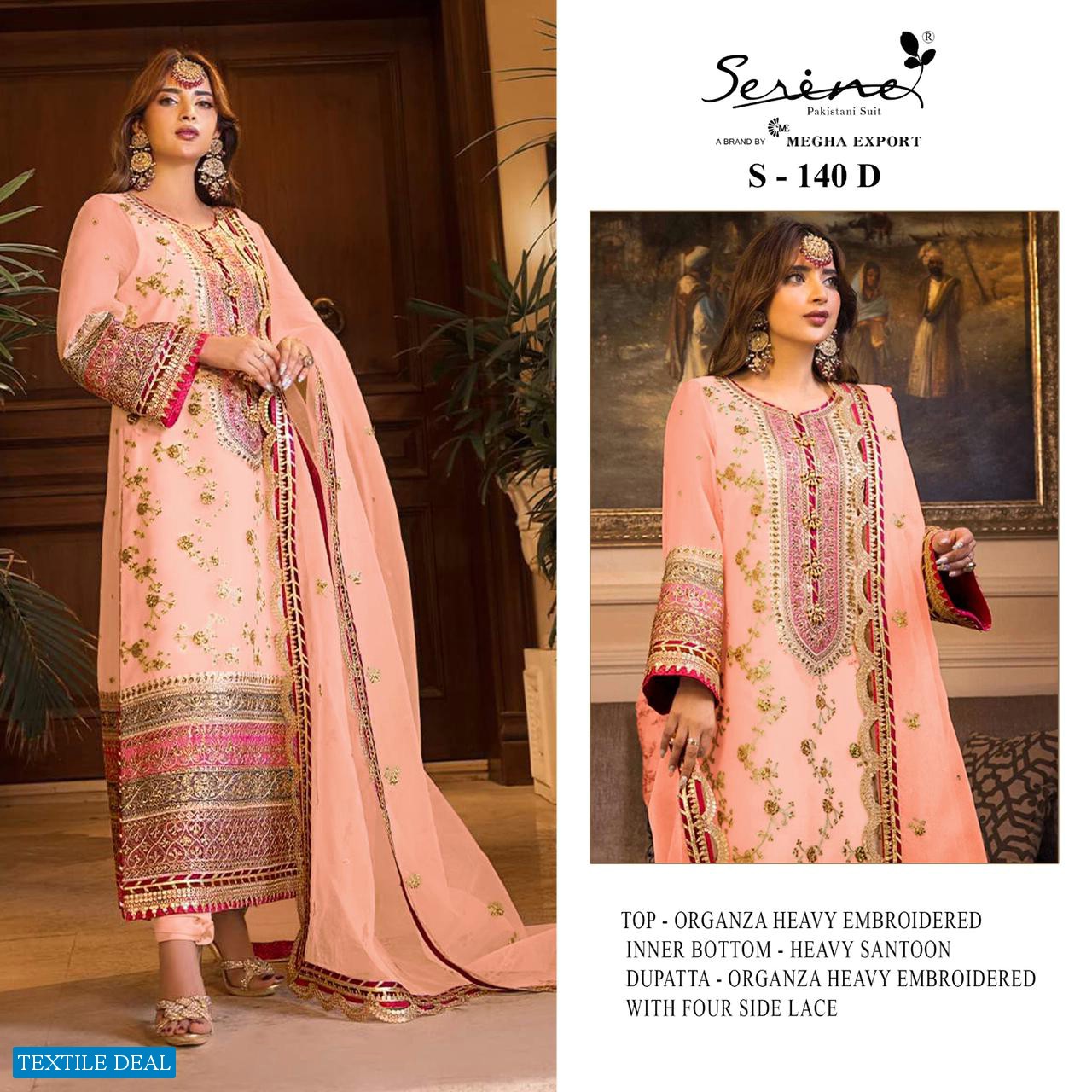 Serine S-140 Wholesale Pakistani Concept Pakistani Suits