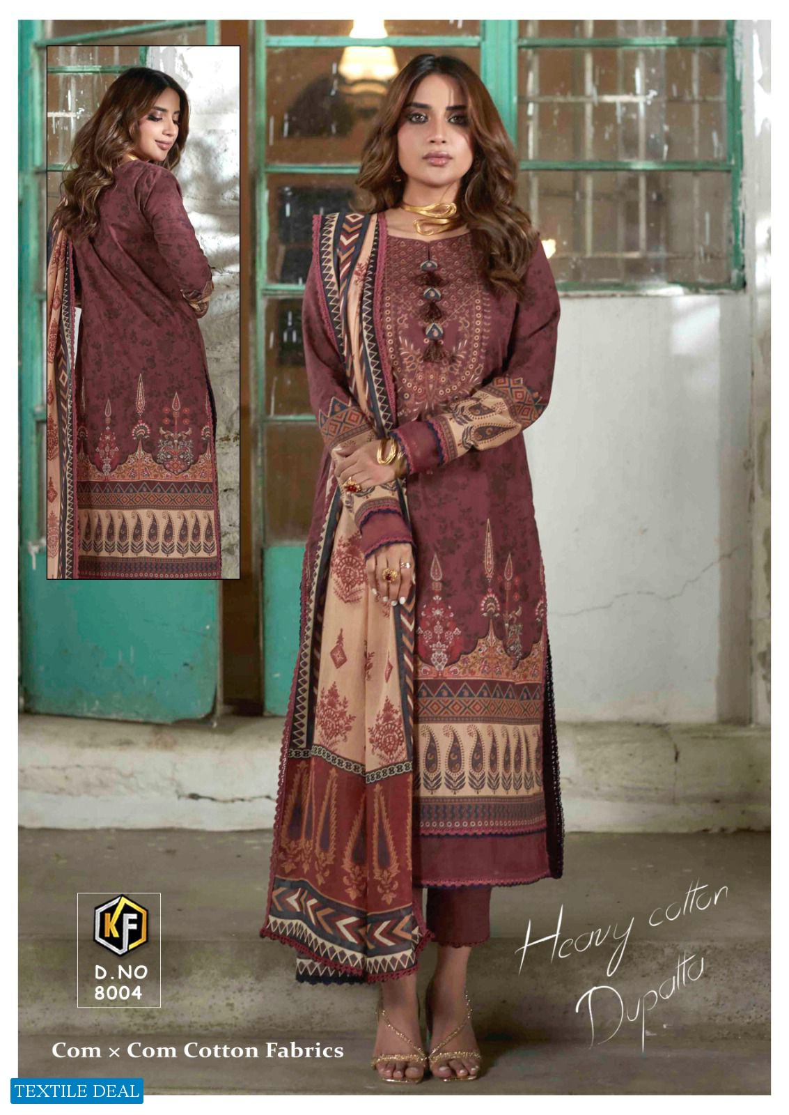 Keval Sobia Nazir Luxury Vol-8 Wholesale Karachi Print Cotton Dress Material