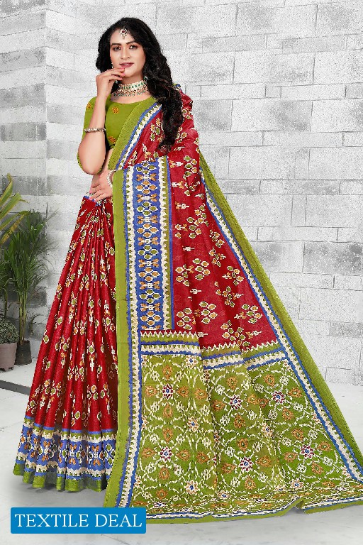SC Sona Chandi Wholesale Pure Cotton Printed Sarees