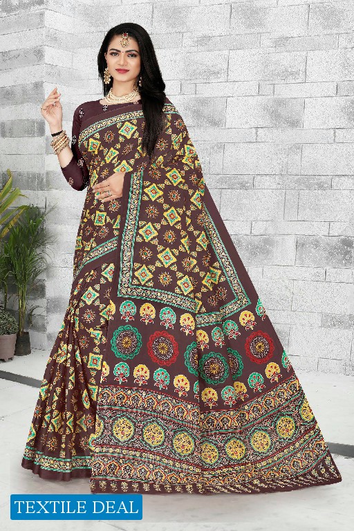 SC Sona Chandi Wholesale Pure Cotton Printed Sarees