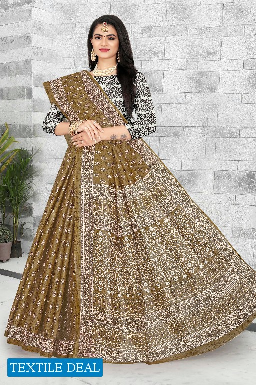 SC Sona Chandi Wholesale Pure Cotton Printed Sarees