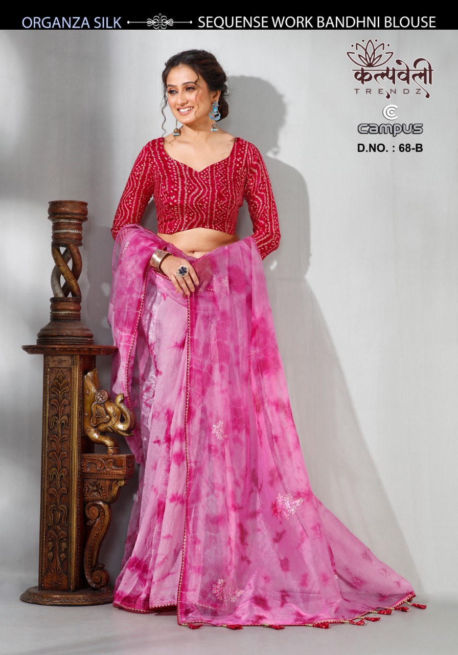 Kalpvelly Campus D.no 68 Wholesale Ethnic Indian Sarees