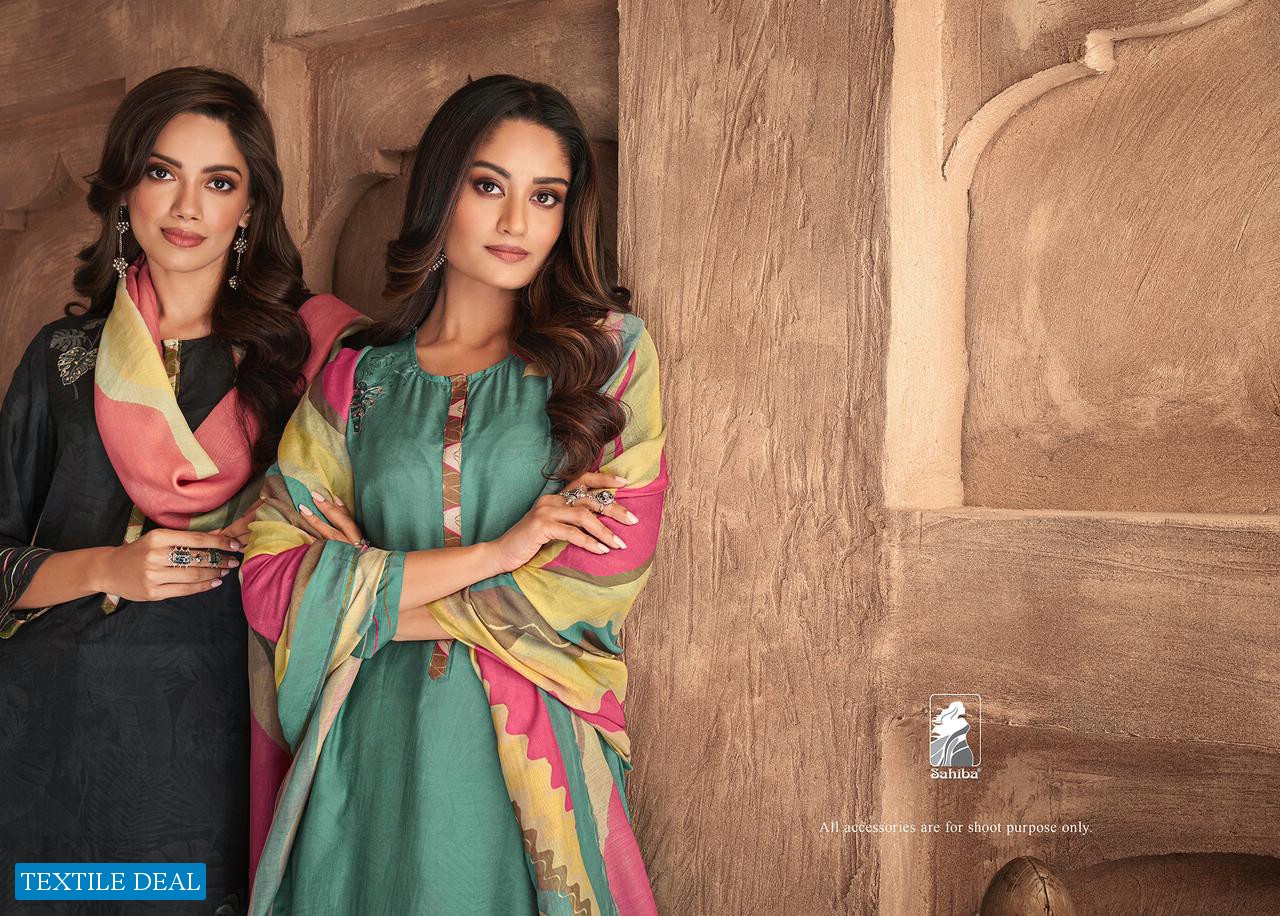 Sahiba Itra Wholesale Pure Cotton With Handwork Indian Salwar Suits