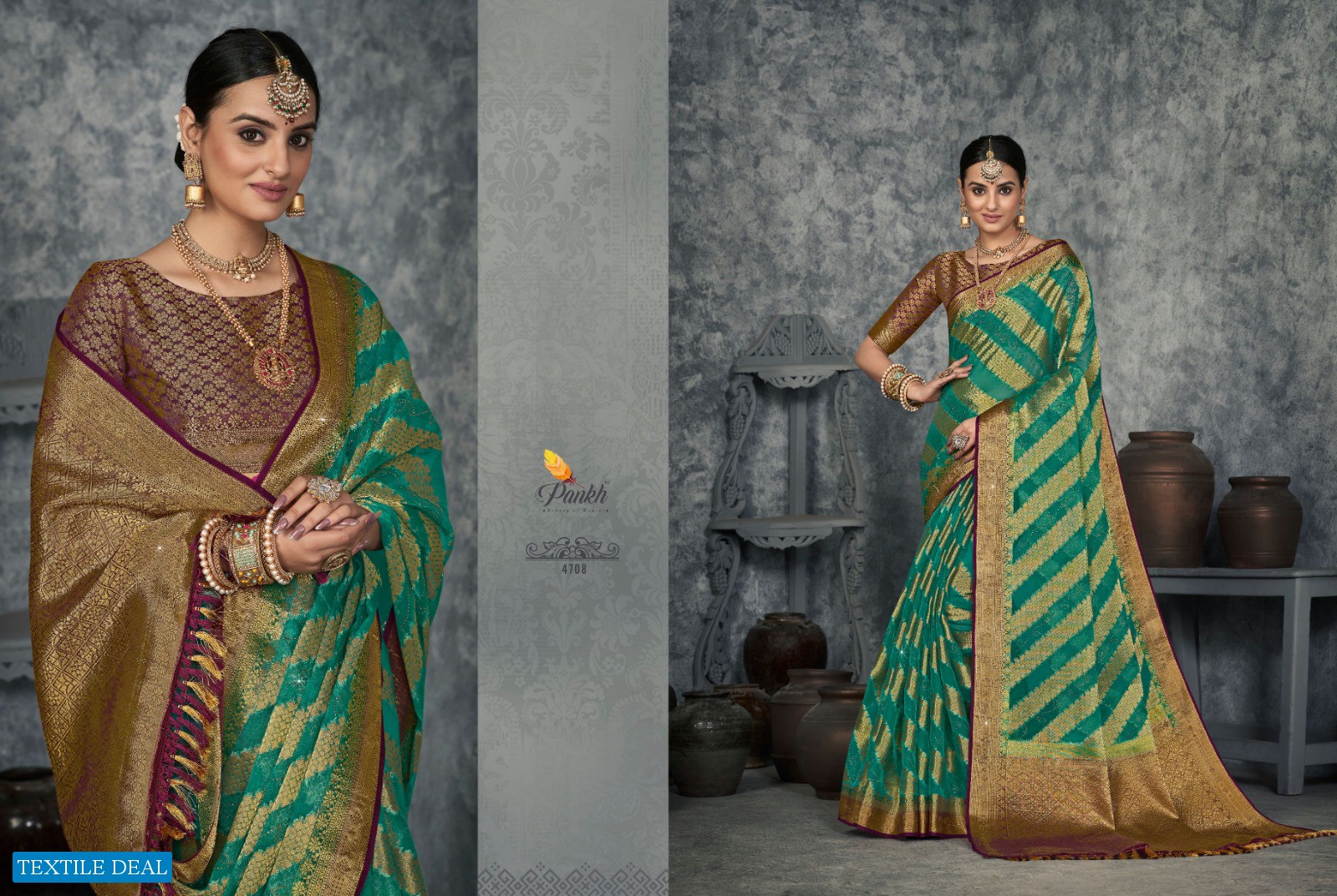 PANKH PRESENT SUCHITRA SILK VOL 1 DESIGNER FESTIVE WEAR SAREE COLLECTION