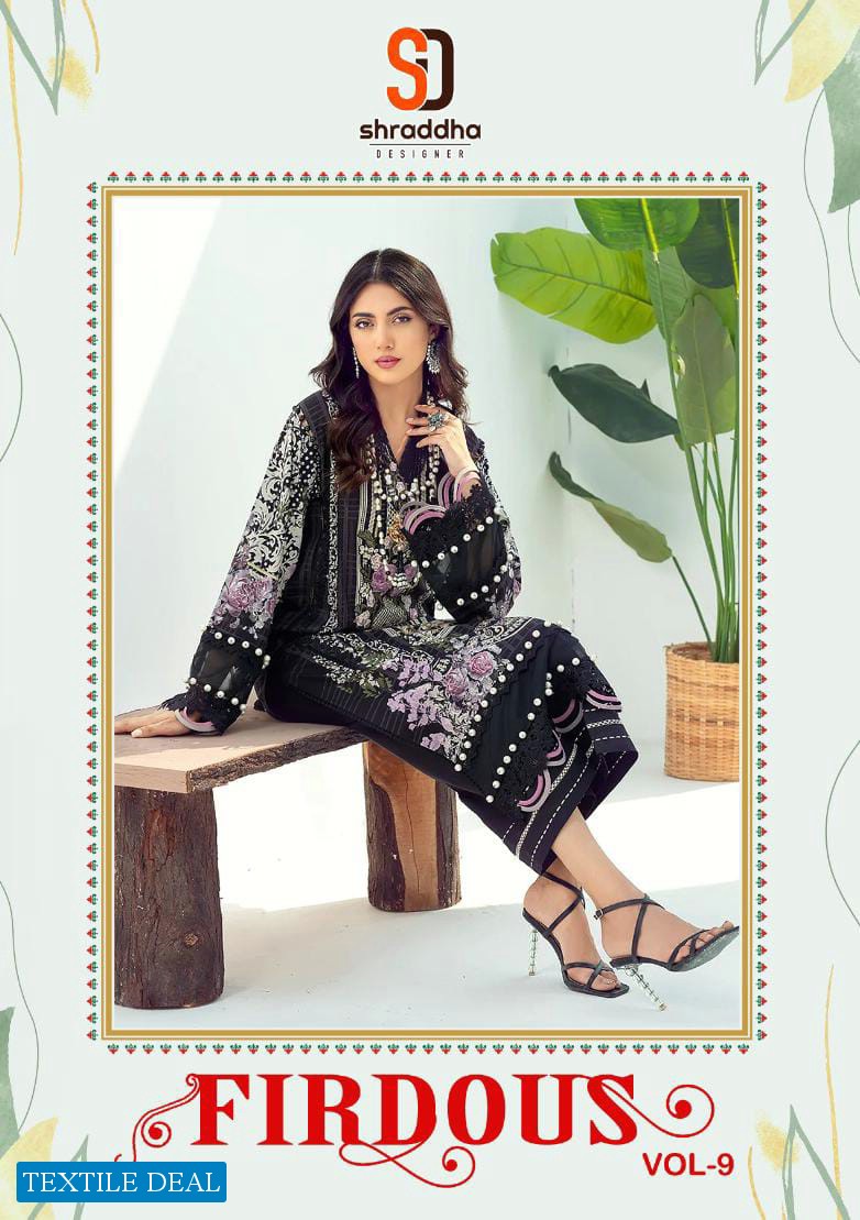 Shraddha Firdous Vol-9 Wholesale Pakistani Concept Pakistani Suits