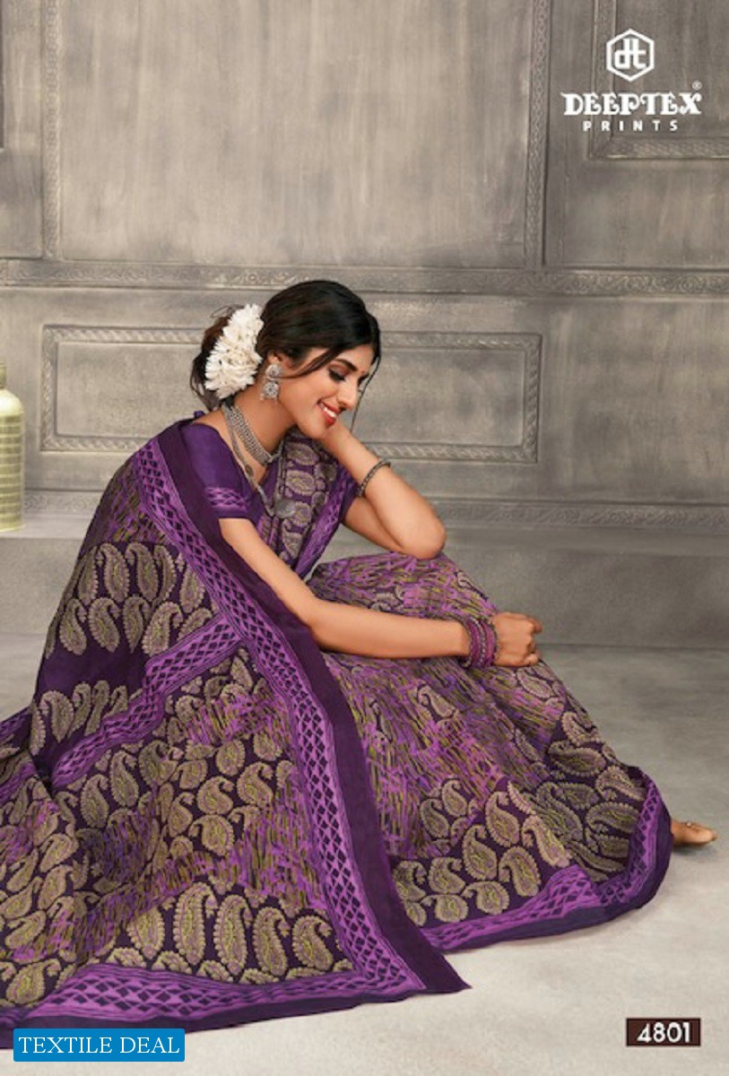 Deeptex Mother India Vol-48 Wholesale Pure Cotton Printed Sarees