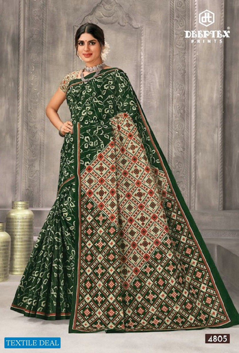 Deeptex Mother India Vol-48 Wholesale Pure Cotton Printed Sarees