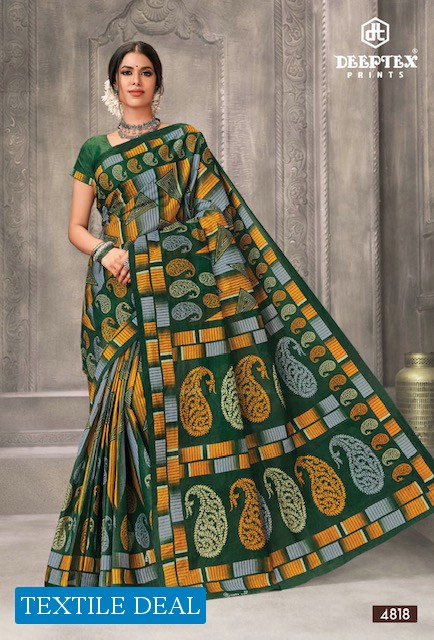 Deeptex Mother India Vol-48 Wholesale Pure Cotton Printed Sarees