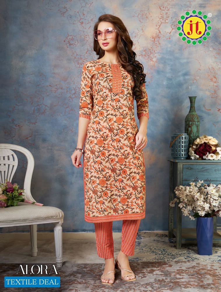 JT Alora Wholesale Readymade Kurti With Pants