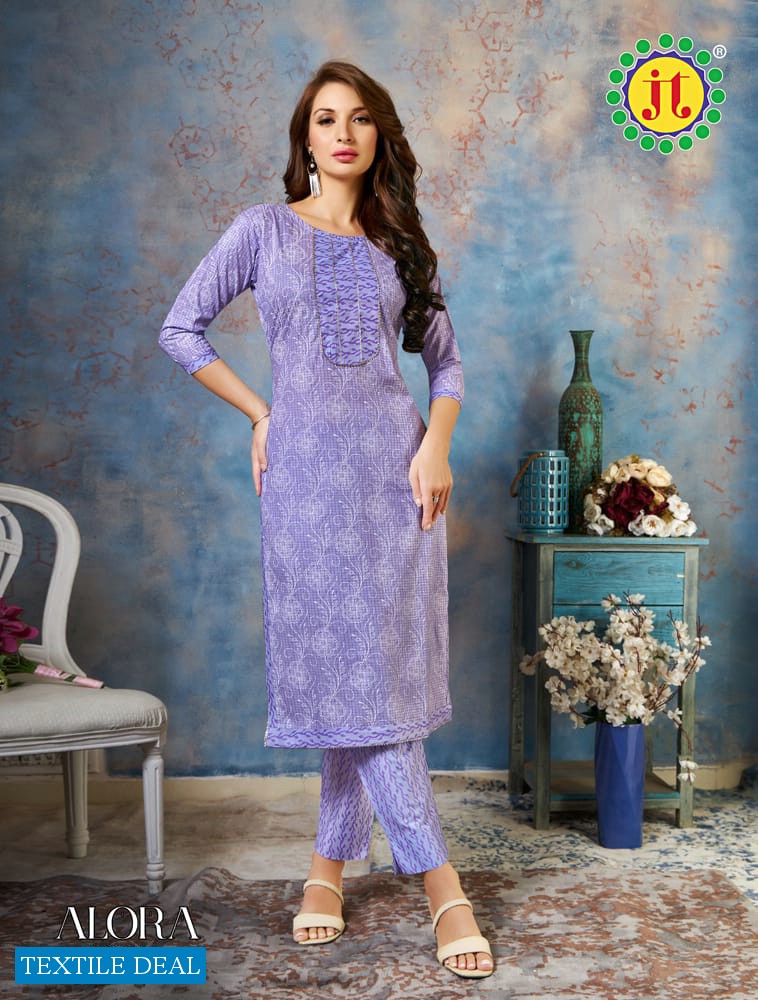 JT Alora Wholesale Readymade Kurti With Pants
