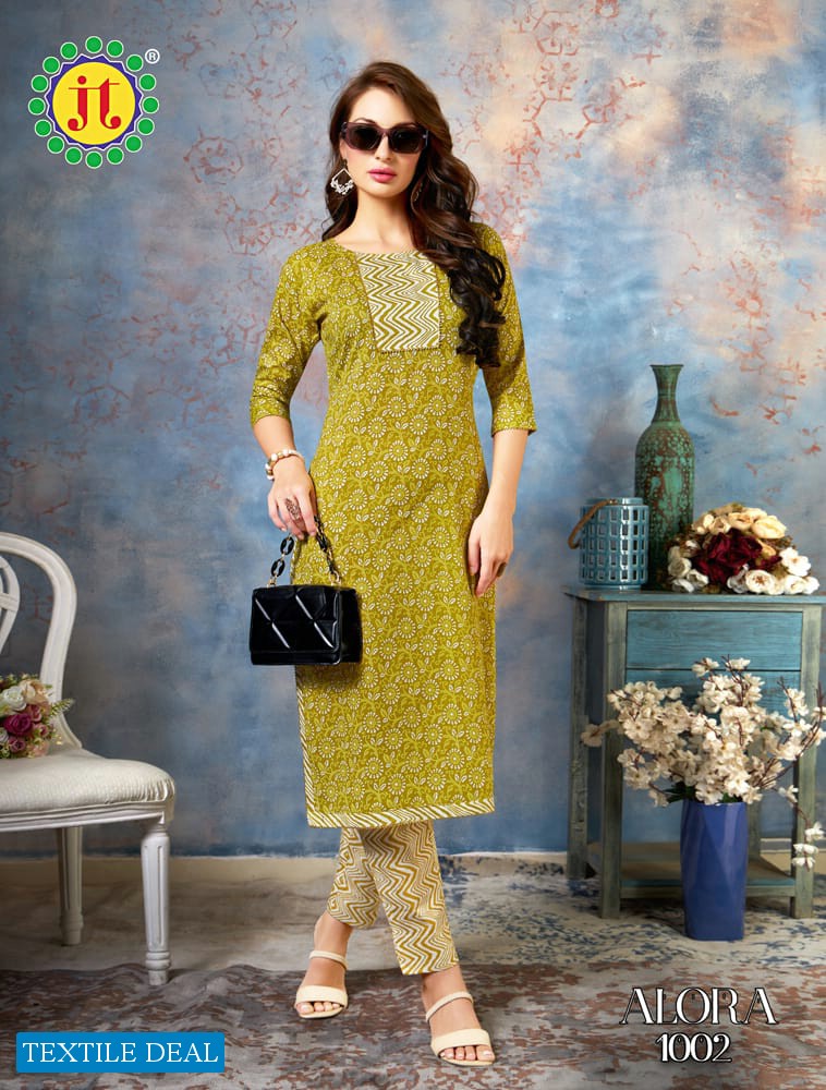 JT Alora Wholesale Readymade Kurti With Pants