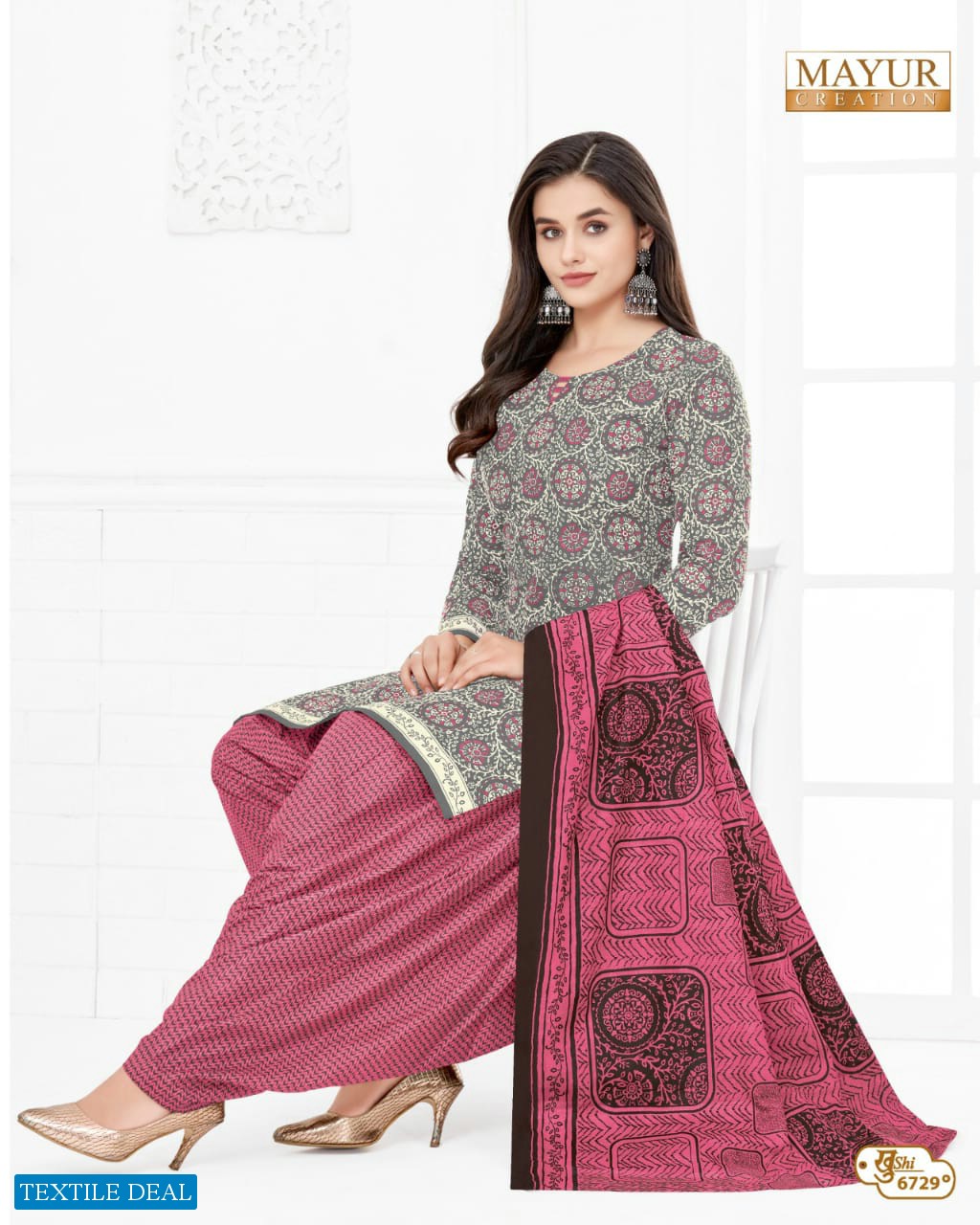 Mayur Khushi Vol-67 Wholesale Cotton Printed Dress Material