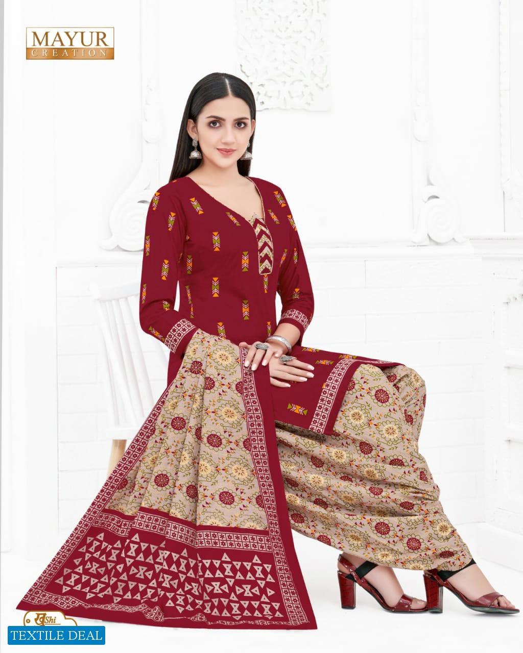 Mayur Khushi Vol-67 Wholesale Cotton Printed Dress Material