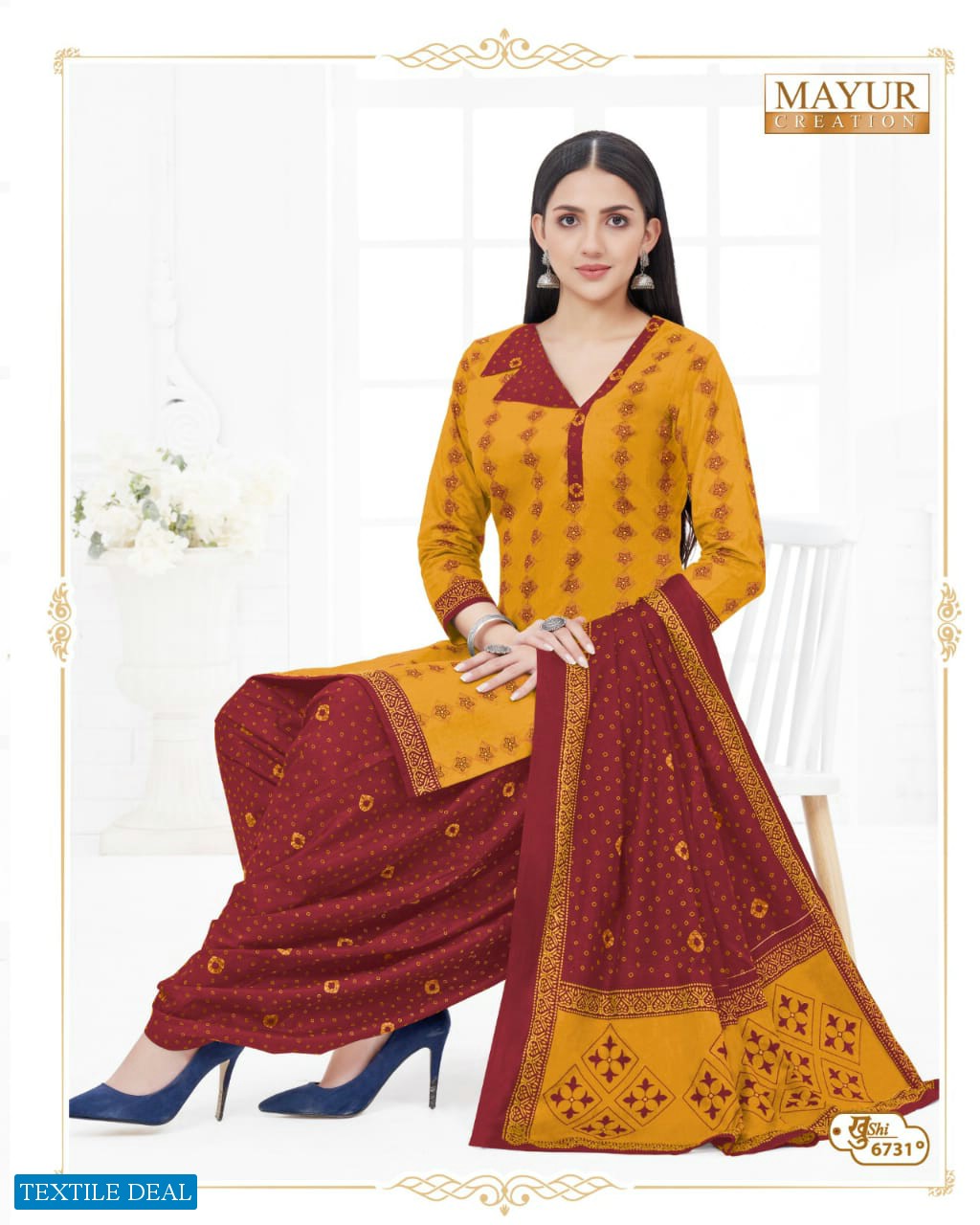 Mayur Khushi Vol-67 Wholesale Cotton Printed Dress Material