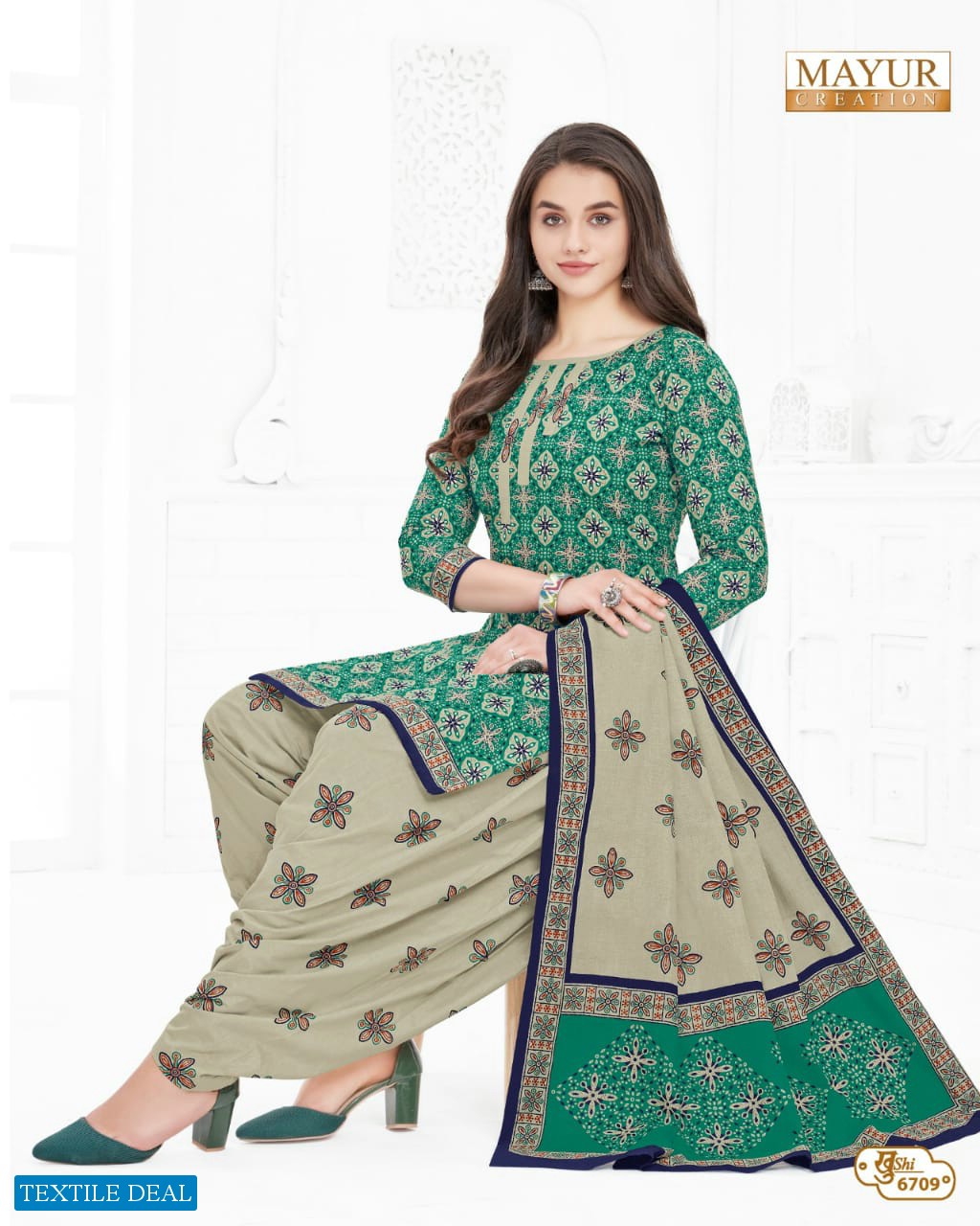 Mayur Khushi Vol-67 Wholesale Cotton Printed Dress Material