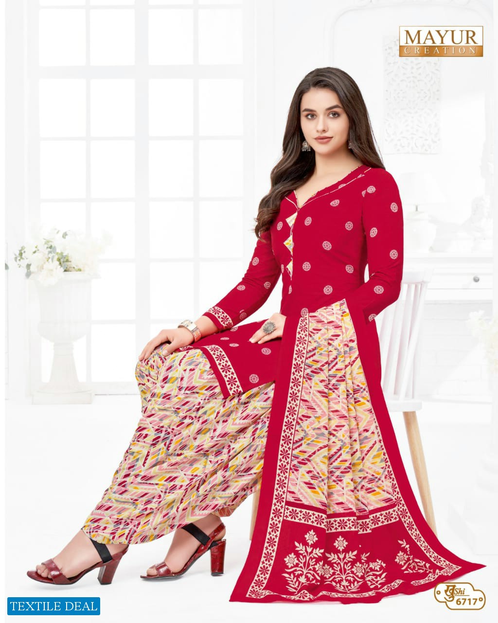 Mayur Khushi Vol-67 Wholesale Cotton Printed Dress Material