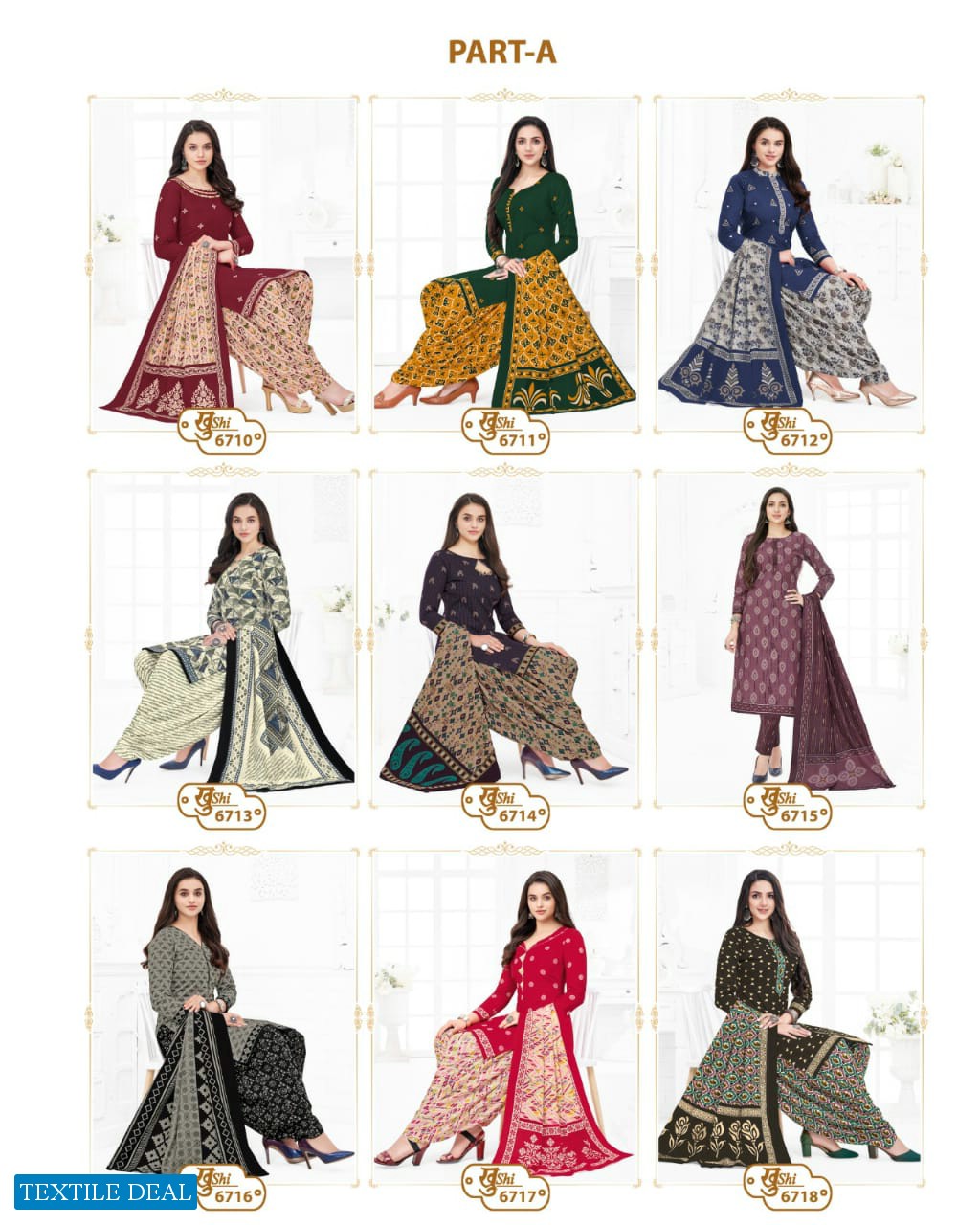 Mayur Khushi Vol-67 Wholesale Cotton Printed Dress Material