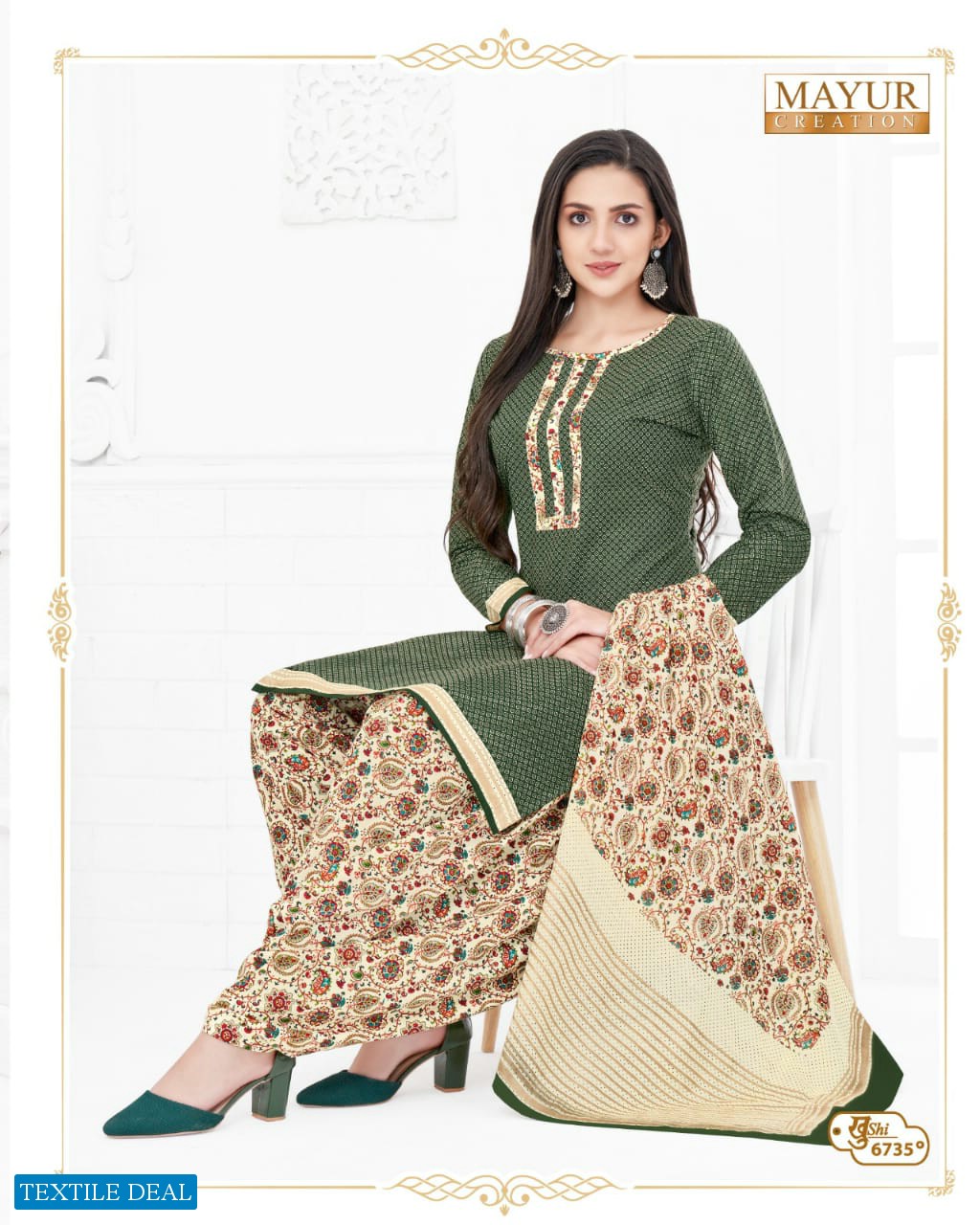 Mayur Khushi Vol-67 Wholesale Cotton Printed Dress Material