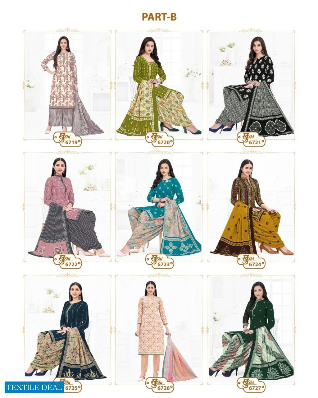 Mayur Khushi Vol-67 Wholesale Cotton Printed Dress Material