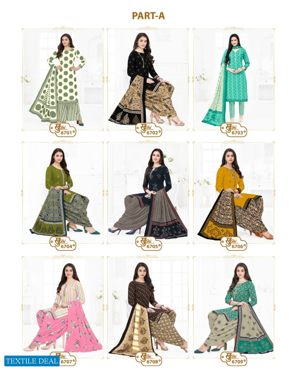 Mayur Khushi Vol-67 Wholesale Cotton Printed Dress Material