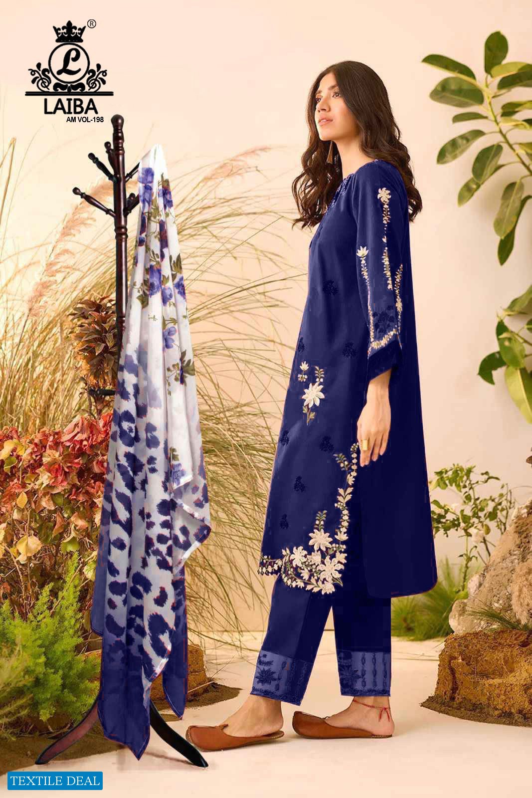 Laiba Am Vol-198 Wholesale Readymade Pakistani Suits