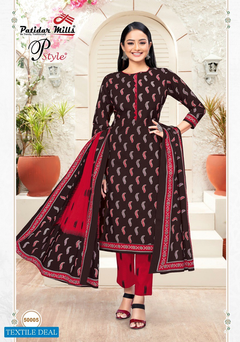 Patidar Pstyle Vol-50 Wholesale Kurti With Pant And Dupatta