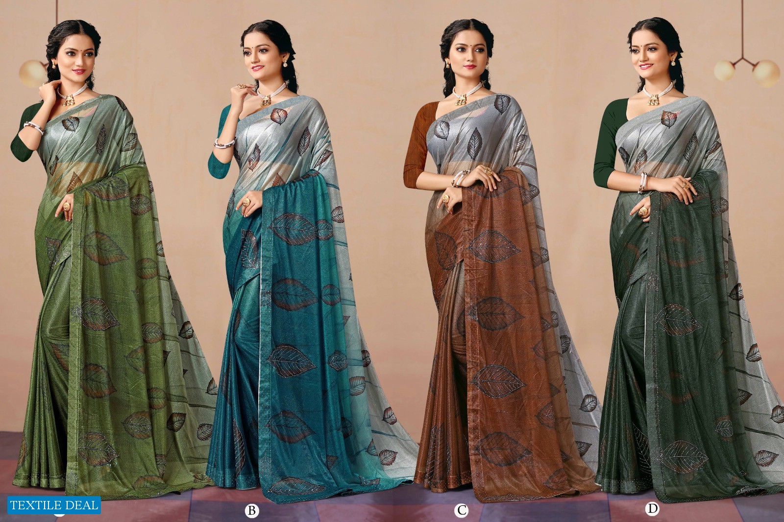 Ronisha Shyama Wholesale Siroski Diamond Work Ethnic Sarees