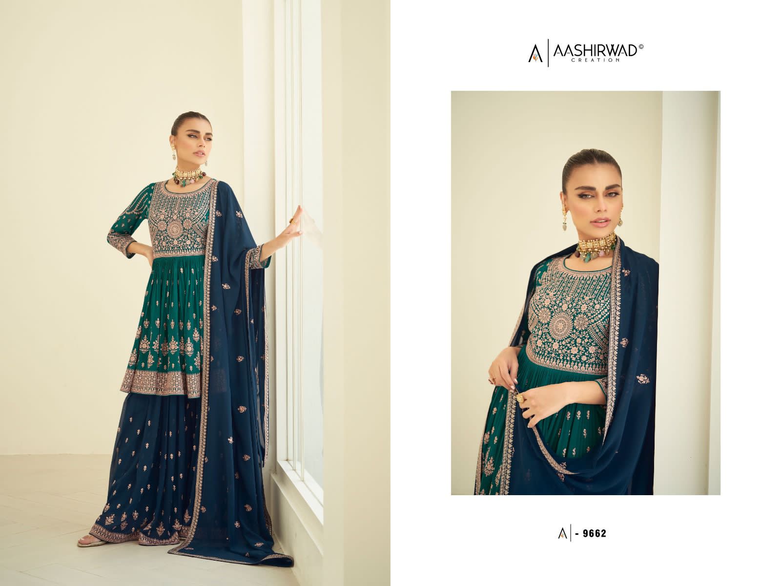 Aashirwad Gulkand Somya Wholesale Designer Free Size Salwar Suits