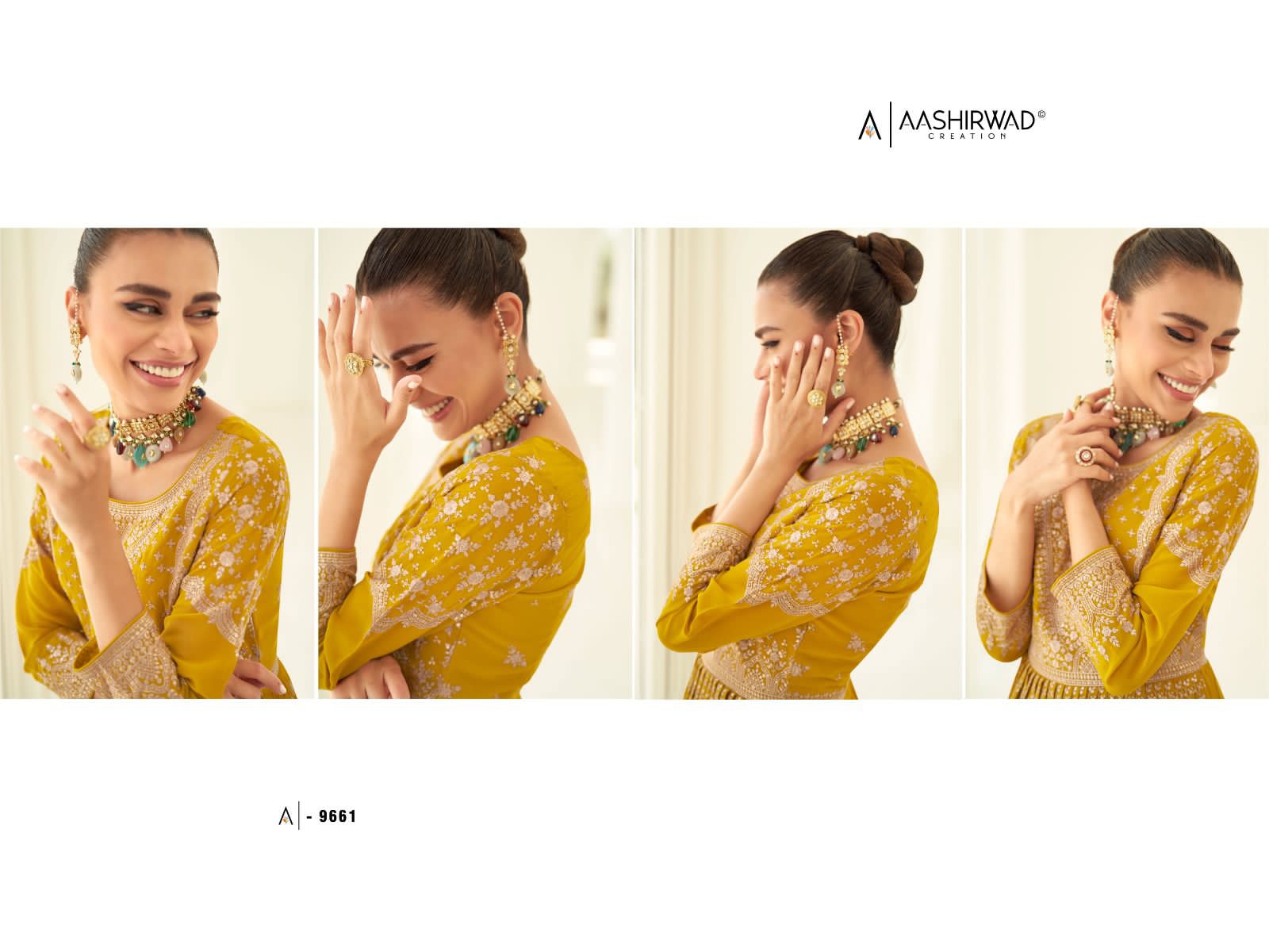 Aashirwad Gulkand Somya Wholesale Designer Free Size Salwar Suits