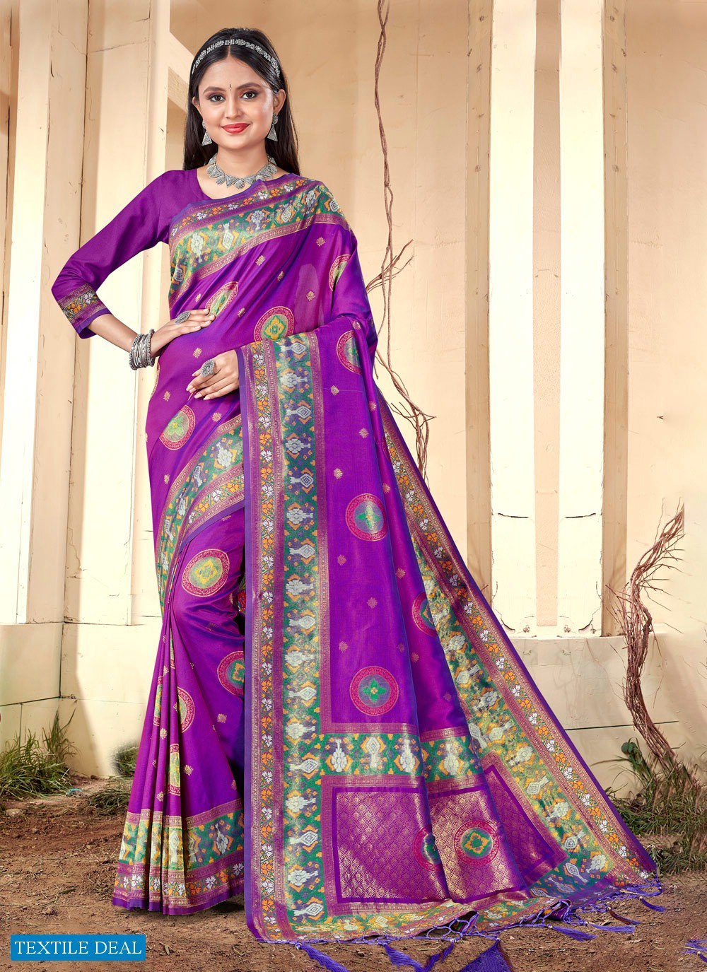 Bunawat Vishaka Wholesale Banarasi Silk Ethnic Sarees