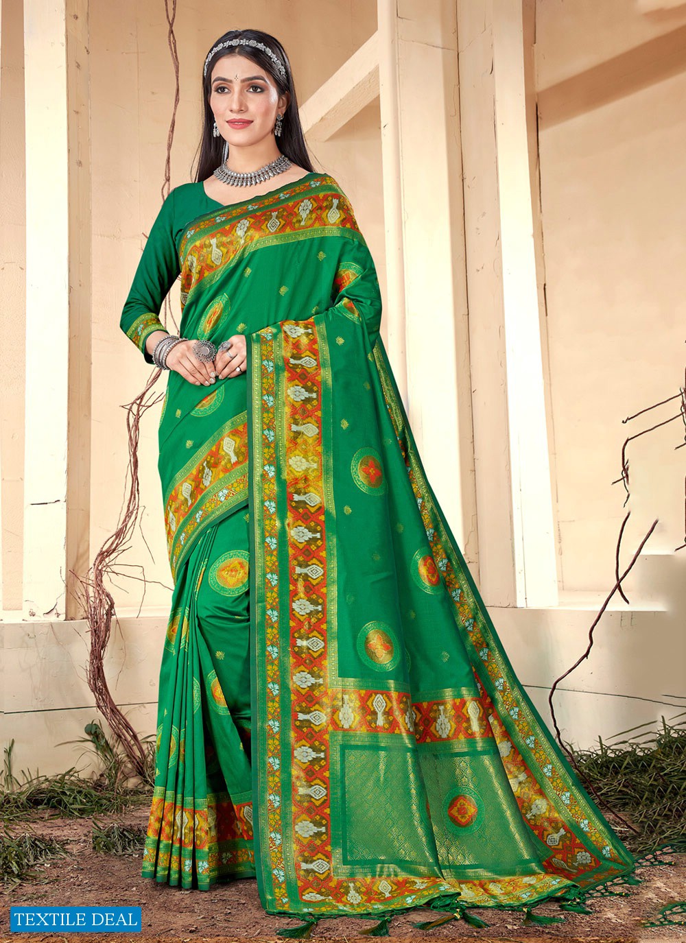 Bunawat Vishaka Wholesale Banarasi Silk Ethnic Sarees