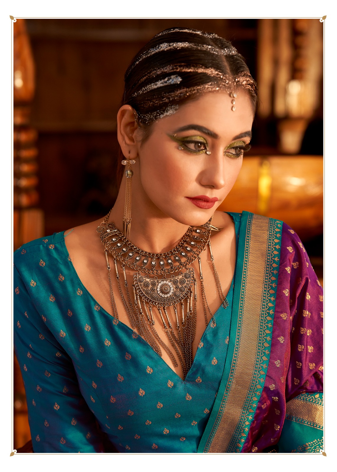 Rajpath Vrishabha Silk Wholesale Soft Banarasi Paithani Party Wear Sarees