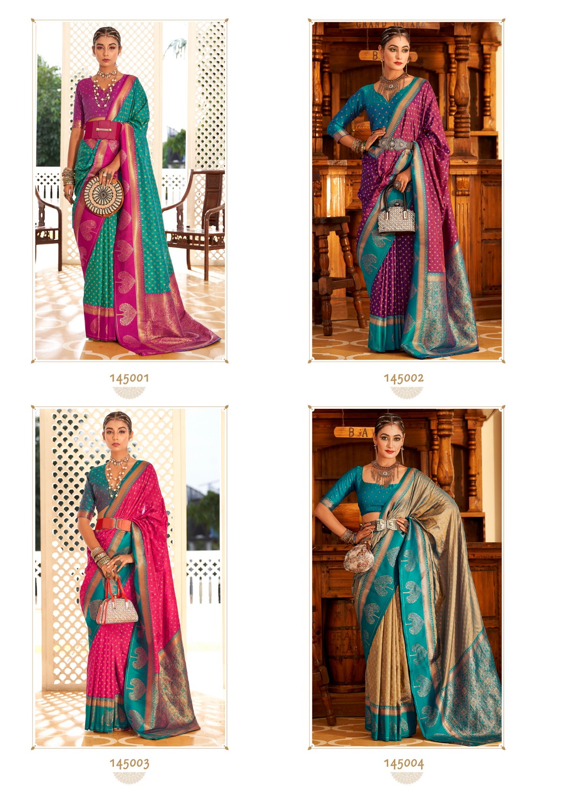 Rajpath Vrishabha Silk Wholesale Soft Banarasi Paithani Party Wear Sarees