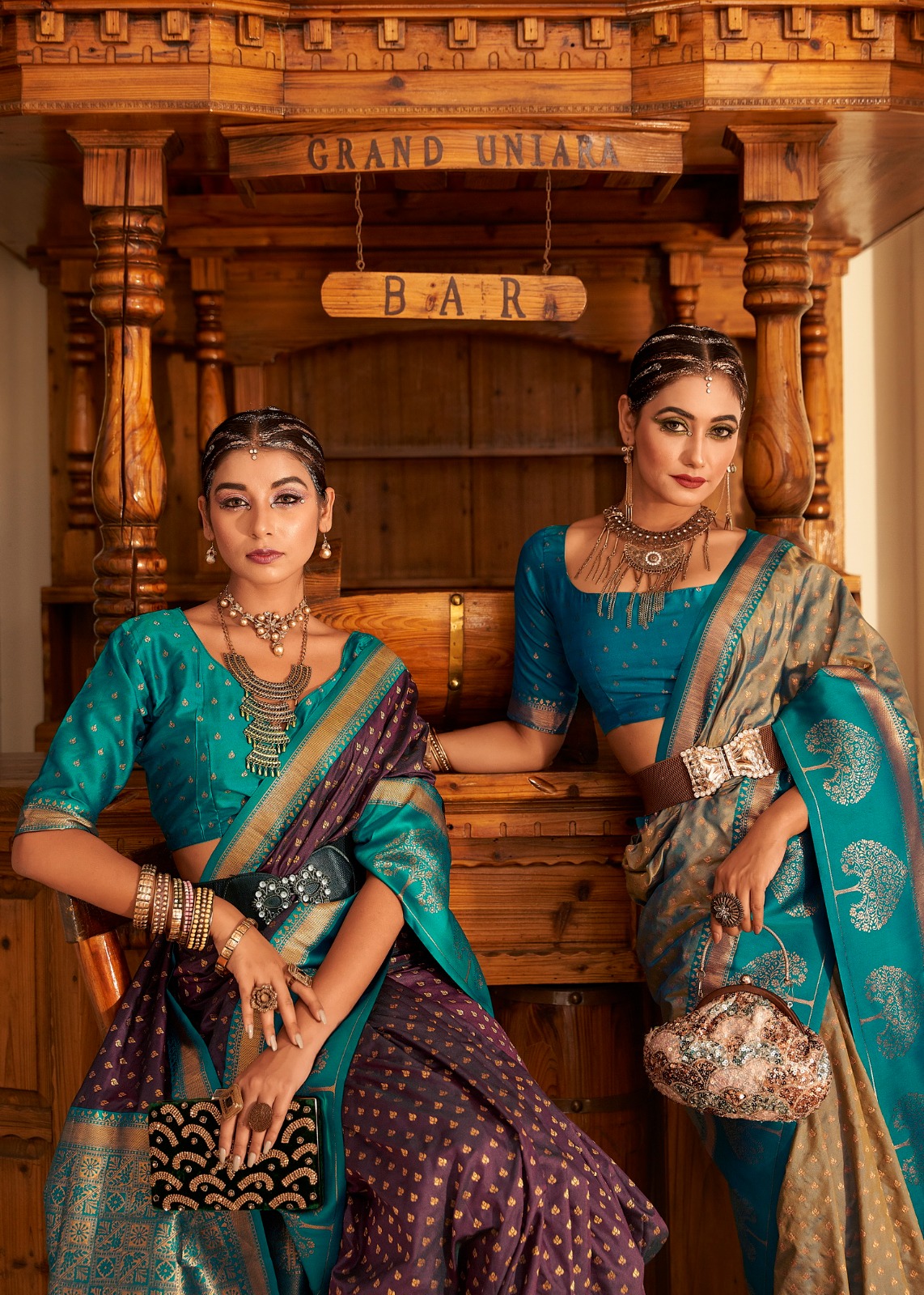 Rajpath Vrishabha Silk Wholesale Soft Banarasi Paithani Party Wear Sarees