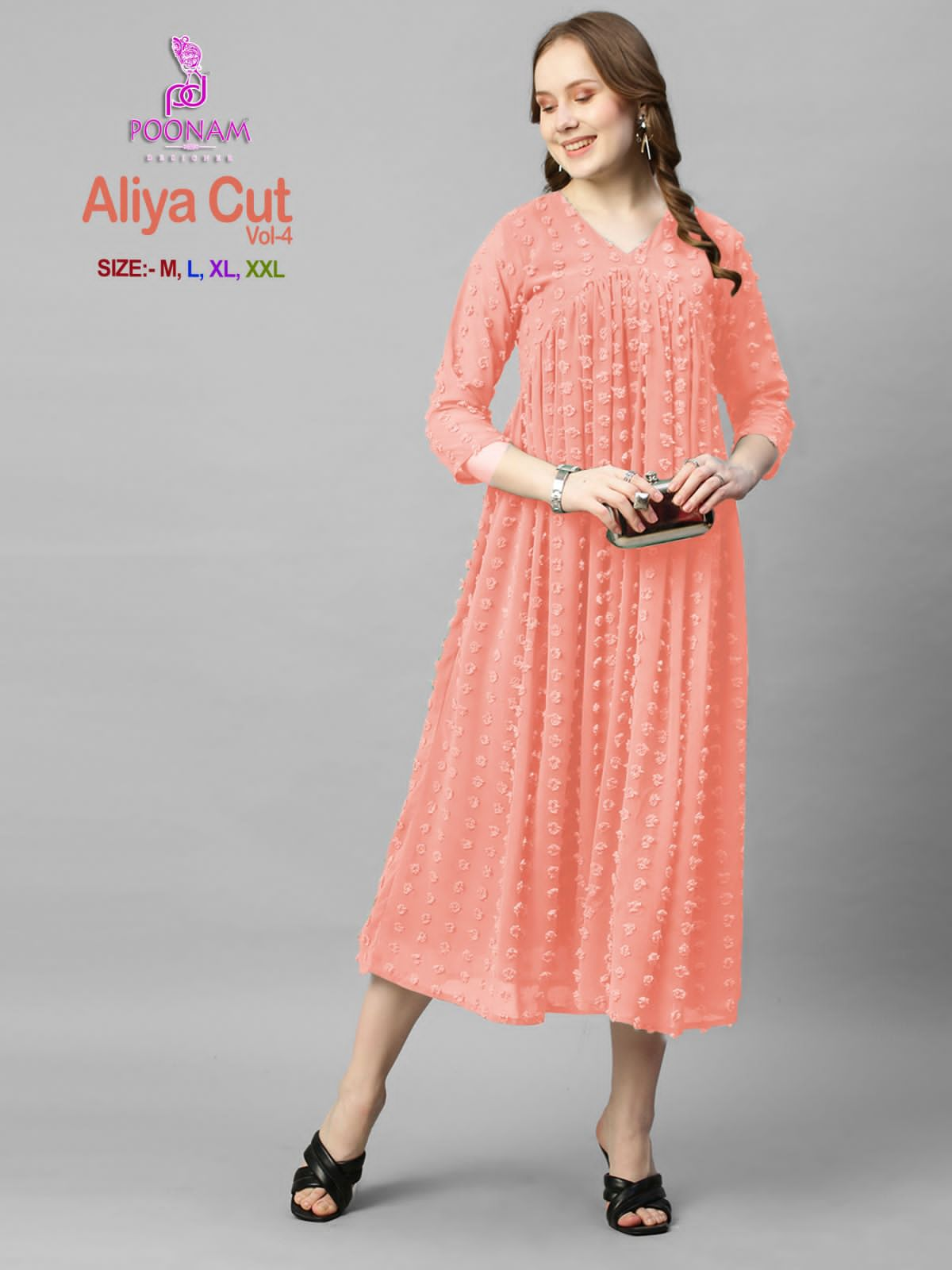 Poonam Aliya Cut Vol-4 Wholesale Aliya Cut Kurtis