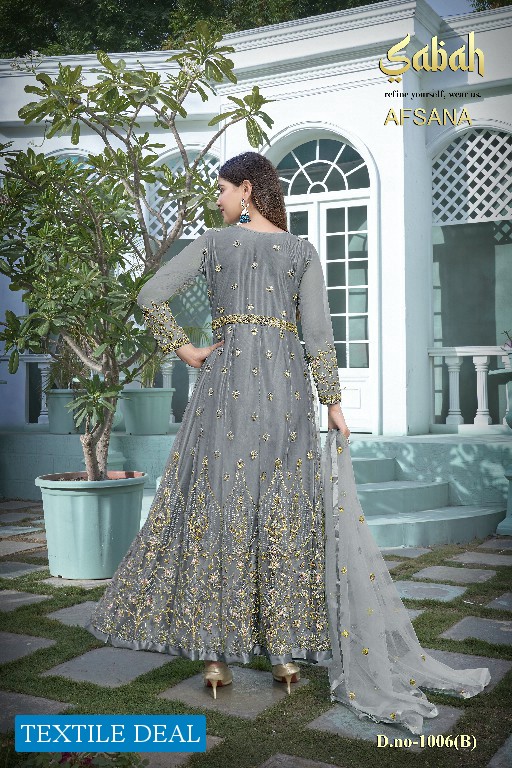 Sabah Afsana 1006 Colour Wholesale Designer Ethnic Salwar Suits