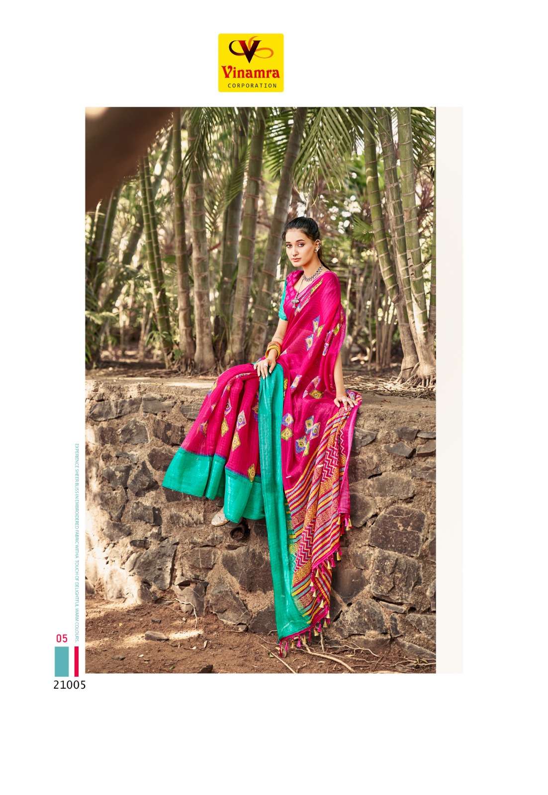 VINAMRA PRESENT VACANZA COTTON VOL 1 FANCY ADORABLE SAREES COLLECTION