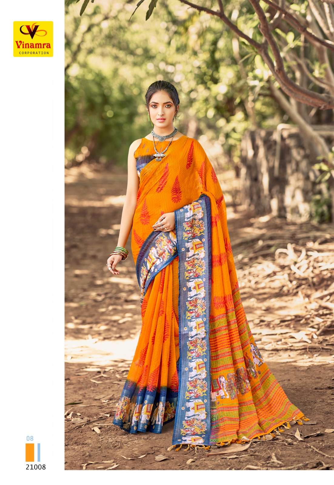 VINAMRA PRESENT VACANZA COTTON VOL 1 FANCY ADORABLE SAREES COLLECTION