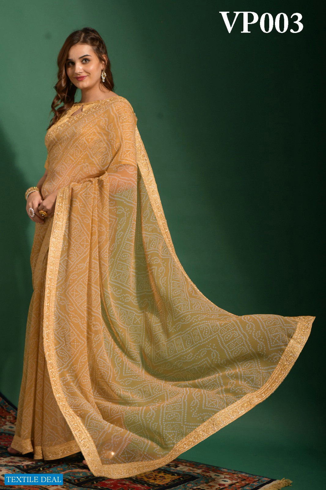 Fashion Berry Bandhani Wholesale Bandhani Printed Embroidery Work Ethnic Sarees