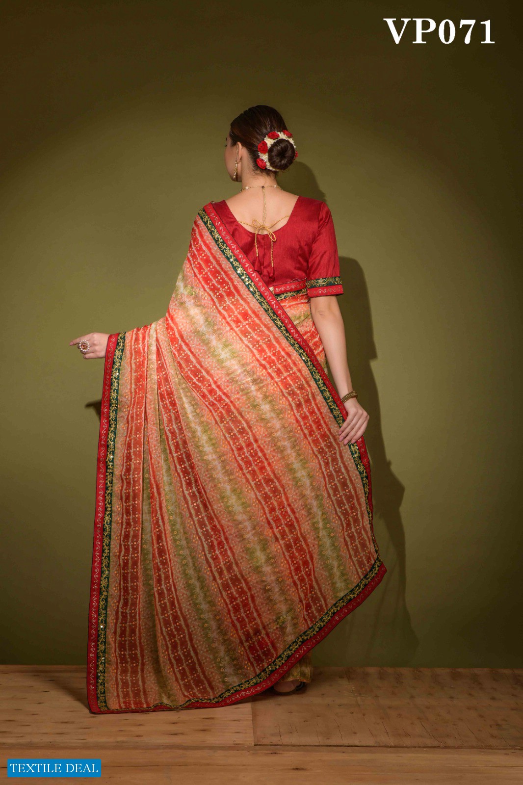 Fashion Berry Radhe Wholesale Heavy Georgette With Work Sarees