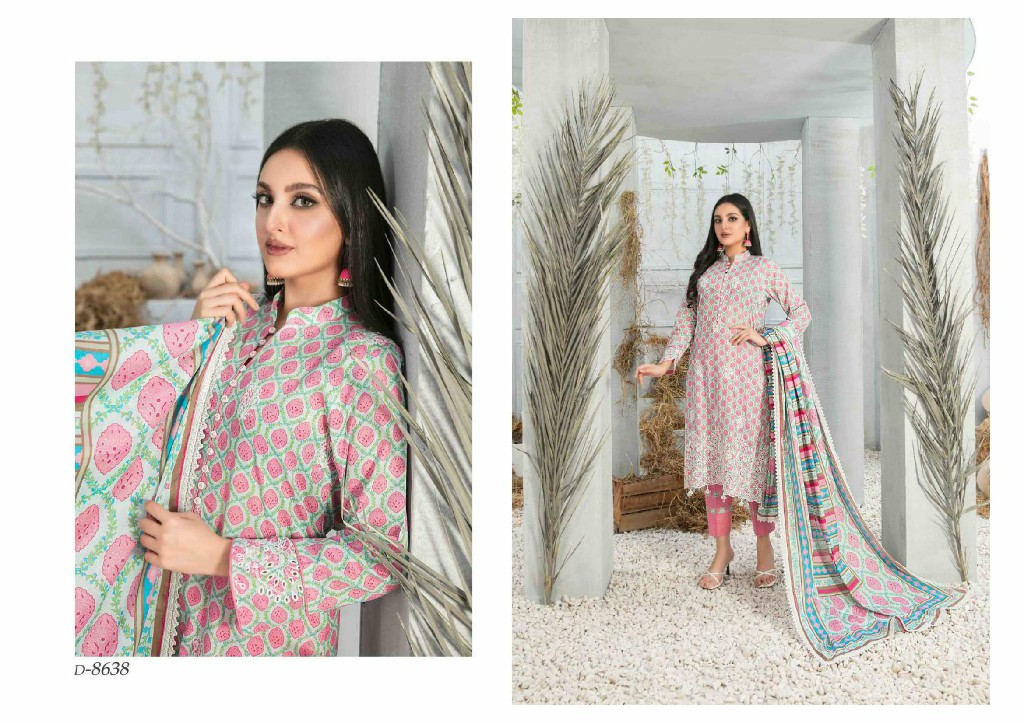 Tawakkal Freya Embroidered Lawn Shirt Lawn Embroidered Dupatta Pakistani Suits