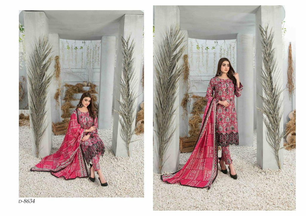 Tawakkal Freya Embroidered Lawn Shirt Lawn Embroidered Dupatta Pakistani Suits