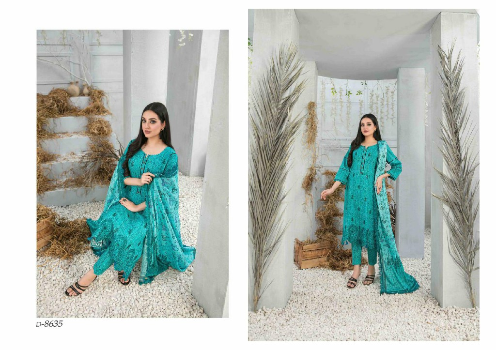 Tawakkal Freya Embroidered Lawn Shirt Lawn Embroidered Dupatta Pakistani Suits