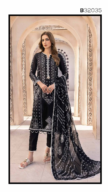 Gul Ahmed Black And White Unstitched Collection Wholesale Pakistani Suits